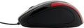 Esperanza Sirius | USB Optische Muis | Ergonomisch | 1000DPI | 3 Buttons | Vertical Scroll | Zwart-Rood