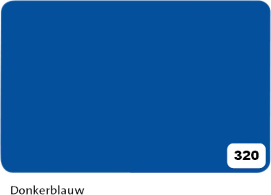 Etalagekarton folia 48x68cm 380gr nr320 donkerblauw | 10 stuks
