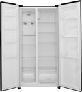 Exquisit CDJ445-040EB - Amerikaanse koelkast - 442 Liter - No Frost - Zwart
