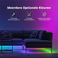 Lideka® - LED strip 10 Meter - RGB-IC - Dreamcolor - App bediening - 16 miljoen kleuren (2 stuks)
