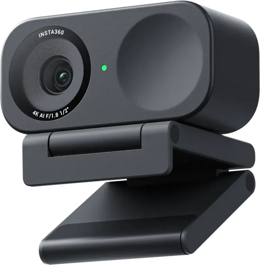 Insta360 Link 2C - 4K Webcam - AI Autofocus en Ruisonderdrukking - Zwart