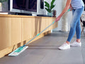 Leifheit Profi vloerwisser xl Micro Duo + EXTRA static stofdoek - 42 cm wisbreedte - 146 cm rug vriendelijke werkhoogte - 360° draaibare scharnier - Click System