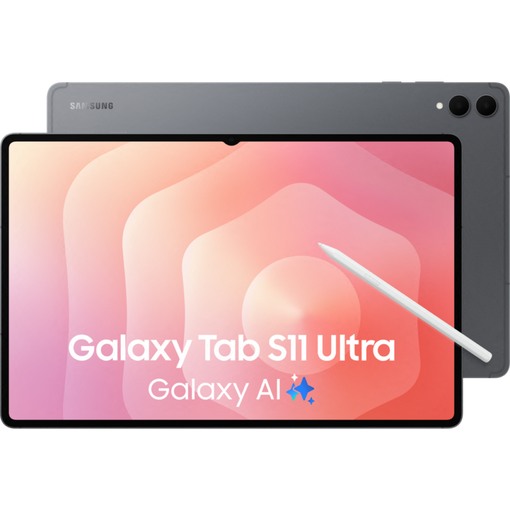 Samsung Galaxy Tab S11 Ultra (14.6", 2025) - Grijs - 256 GB - WiFi
