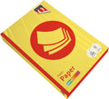 Kopieerpapier Quantore Colour A4 80gr zwavelgeel 500 vel | 5 stuks