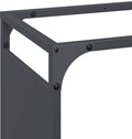 vidaXL - Brandhoutrek - 44x28x65 - cm - koudgewalst - staal - antracietkleurig