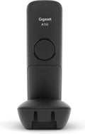 Gigaset A735 Systeem - Draadloze eenvoudiging telefoon voor senioren - Verlichte toetsen - Praktische in gebruik met handsfree functie - Compatibel met gehoorapparaat Zwart