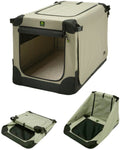 Maelson Soft Kennel - Opvouwbare hondenbench met stalen frame - Beige - X-Large 105 cm