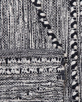 TERMAL - Laagpolig vloerkleed - Zwart - 160 x 230 cm - Katoen
