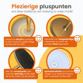 Goliving Tafellamp Oplaadbaar – Draadloos en dimbaar – Moderne touch lamp – Nachtlamp Slaapkamer – 38 cm – Goud
