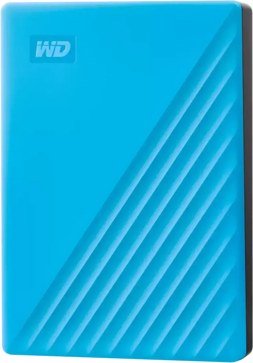 WD My Passport - Externe HDD 6TB - Wachtwoordbeveiliging - Blauw (2024)