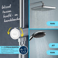 GROHE QuickFix Vitalio Comfort 250 Flex douchesysteem met omstelling voor wandmontage - Waterbesparend - Chroom