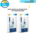 GROHE QuickFix Vitalio Comfort 250 Flex douchesysteem met omstelling voor wandmontage - Waterbesparend - Chroom