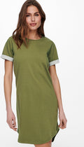 JDY JDYIVY S/S DRESS JRS NOOS - Dames Jurk - Korte Mouwen - Stretch - Maat XS