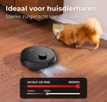 MYBOT X9 PRO - Robotstofzuiger - 6500PA Zuigkracht - Dweilfunctie - Zwart
