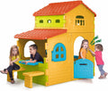 Faber Speelhuis Grande Villa met terass| speelhuisje voor buiten | Speelhuisje | Speelhuis buiten | speelhuis kinderen
