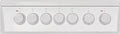 Beko FSM57100GW - Fornuis - Keramische kookplaat - Wit zwart