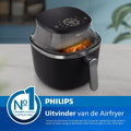 Philips 3000 Series - Airfryer NA331/00 - RapidAir Plus - 6.2L - Zwart