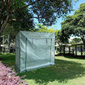 Herzberg Lean on Walk in Greenhouse with windows