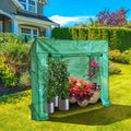 Herzberg Lean on Walk in Greenhouse with windows