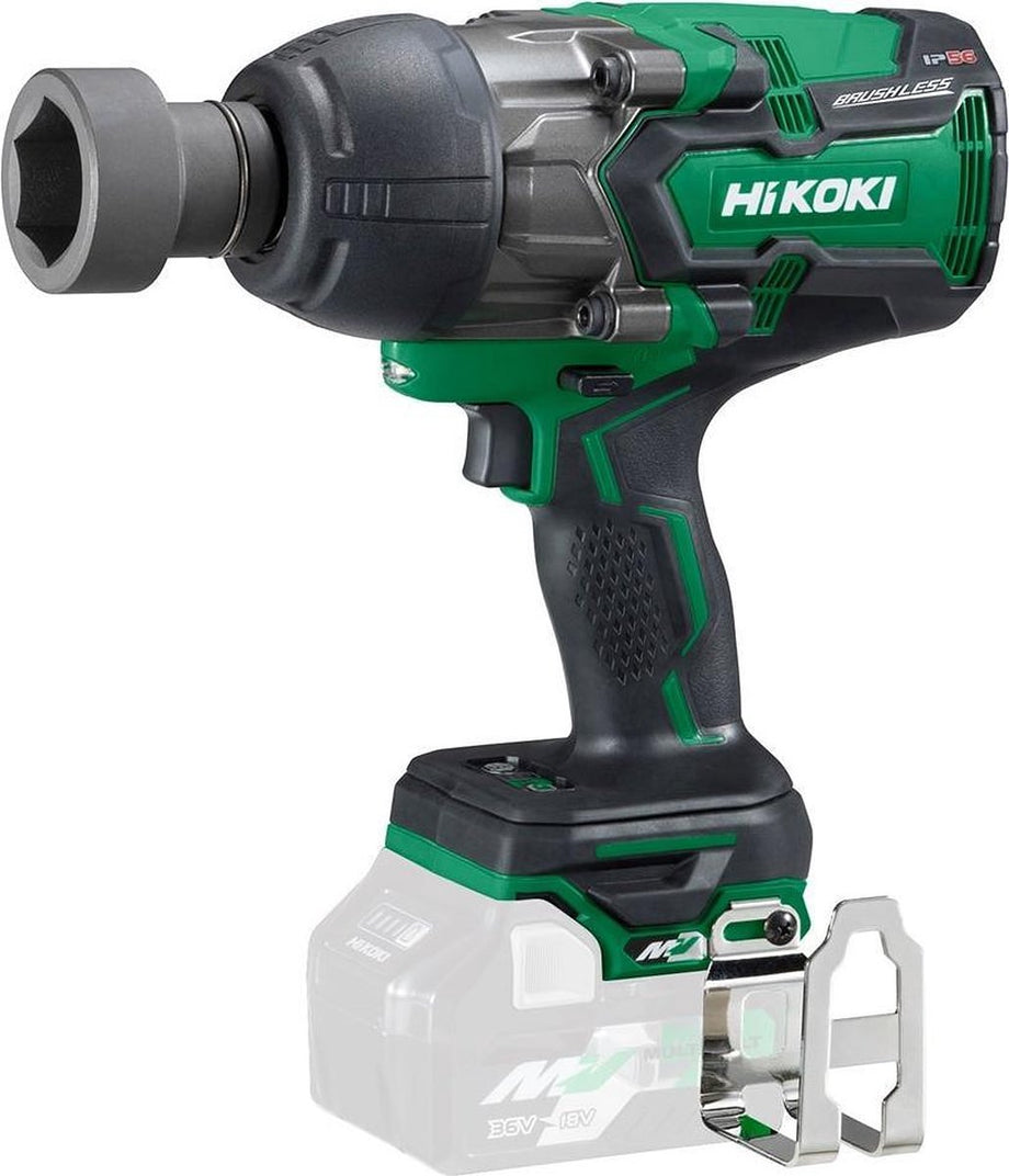 HiKOKI WR36DAW2Z 36V MultiVolt Li-Ion accu slagmoersleutel body in HSC - 1180Nm - 3/4'' - koolborstelloos