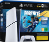 Sony PlayStation 5 Slim - Digital Edition - Fortnite Flowering Chaos bundel - Wit Zwart