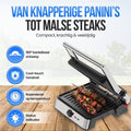 Strex Tosti Apparaat XL - Contactgrill - 2200W Temperatuurregeling - Platen 31x29 cm