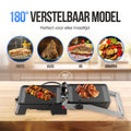Strex Tosti Apparaat XL - Contactgrill - 2200W Temperatuurregeling - Platen 31x29 cm