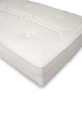 Hoeslaken Jersey Katoen Stretch 35cm Hoge Hoek - ivoor 180x200cm - Lits Jumeaux