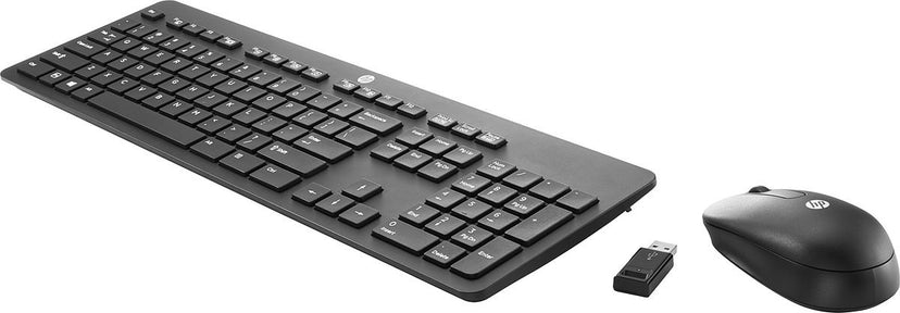 HP Business Slim - Toetsenbord en Muis set - draadloos - 2.4 GHz