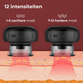 Nuvance Cupping Cup - Elektrisch - 12 Standen & Warmtefunctie - Zwart