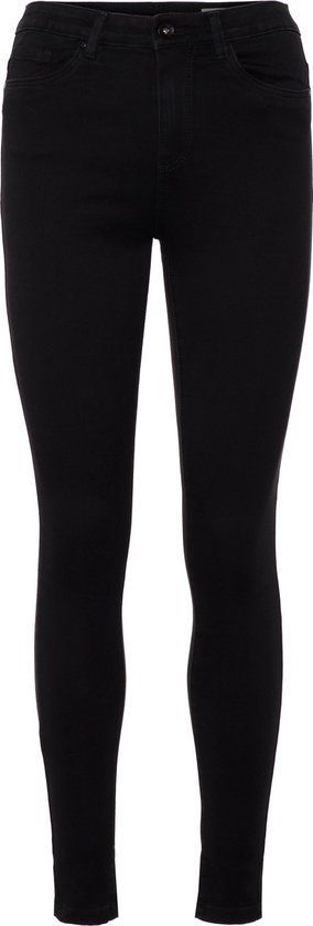 Vero Moda - Sophia High Waist Dames Skinny Jeans - Super high waist - Zwart