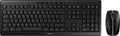 Cherry Stream Desktop Recharge - Draadloos Toetsenbord Qwertz DE - 115 Toetsen - Zwart