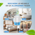 Airdestic Hyperwave - Luchtontvochtiger - 350ml/dag - Geruisloos - Wit