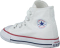 Converse Meisjes Sneakers Ctas Hi Kids - Wit - Maat 26
