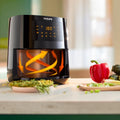 Philips 3000 Series HD9252/90 - Airfryer - Rapid Air-technologie - 0,8 kg - 4,1 l - Zwart
