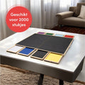 DIYDash Puzzeltafel XL - Puzzeltafel 2000 stukjes - 8 gekleurde lades - Draaibaar - Hout