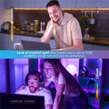 Lideka® - LED strip 10 Meter - RGB-IC - Dreamcolor - App bediening - 16 miljoen kleuren (2 stuks)
