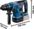 Bosch GBH 18V-34 CF Professional - Accu SDS plus hamer - 5,8 J - Inclusief 2x ProCORE 18V 5.5Ah