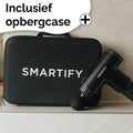 SMARTIFY® Massage Gun - Professioneel Massage Pistool - Draadloos met 6 Opzetstukken - Krachtige Spierontspanning