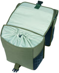 Basil GO - Dubbele fietstas MIK - 32L - Solid black - Waterafstotend - Reflectiedetails