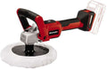 Einhell CE-CP 18/180 Li E-Solo - Accu Polijst-/Schuurmachine - Koolborstelloze motor - Rood Zwart