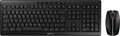 Cherry Stream Desktop Recharge - Draadloos Toetsenbord Qwertz DE - 115 Toetsen - Zwart