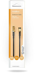 Nedis CSGB02010BK20 - Kabel SMA-SMA - 200 cm - Zwart