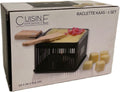 Raclette & Kaasfondue To-Go - Compact 1-persoons Set - 10×10×6,5 cm - Zwart