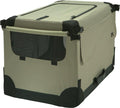 Maelson Soft Kennel - Opvouwbare hondenbench met stalen frame - Beige - X-Large 105 cm