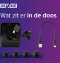 Sony Inzone Buds - Draadloze Gaming Oordopjes - ANC 360 Ruimtelijk Geluid - Zwart