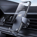 TravelR - Universele Auto Telefoonhouder - Ventilatierooster Bevestiging 360° Draaibaar - Zwart