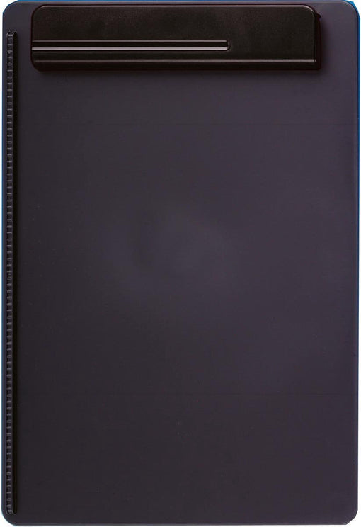 Klembord MAULgo uni Blauwe Engel recycled A4 staand zwart | 1 stuk