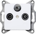Kopp 915813089 Televisie, radio, satelliet Inzetstuk Europa Arctisch-wit, Mat