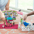 Schleich Horse Club Speelfigurenset - De Grote Paardenshow - Kinderspeelgoed voor Jongens en Meisjes - 5 tot 12 jaar - 116 Onderdelen - 42466